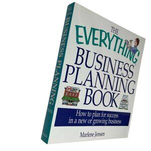 How to Plan A Business  Everything Business Planning Book Marlene  Jensen 2001 u